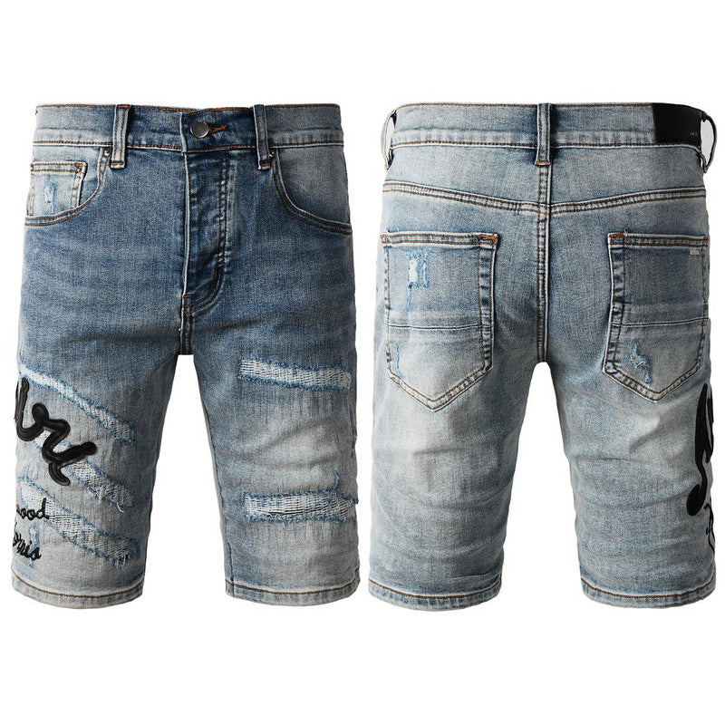 REVN Amiri Fashion Denim Shorts #6011