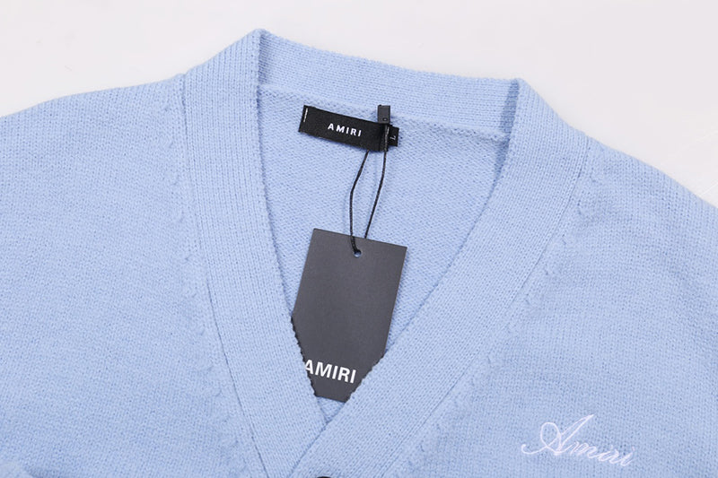 REVN Amiri Fashion Sweater Blue