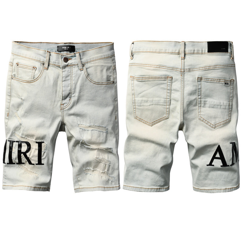 REVN Amiri Fashion Denim Shorts #6001