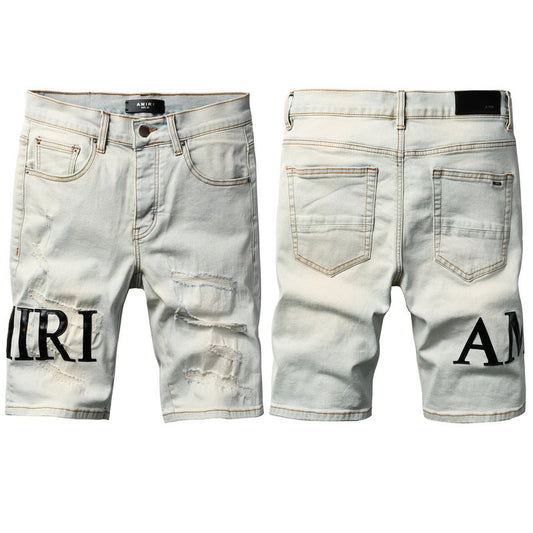 REVN Amiri Fashion Denim Shorts #6001