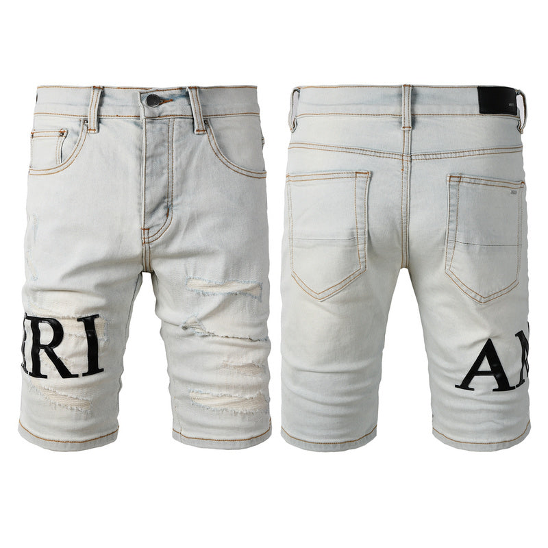 REVN Amiri Fashion Denim Shorts #6001