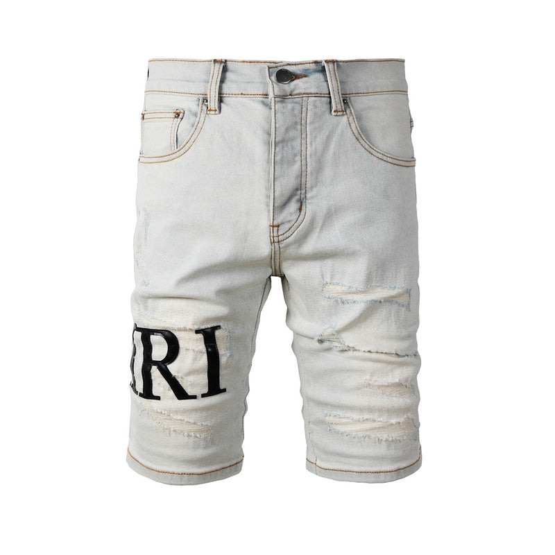 REVN Amiri Fashion Denim Shorts #6001