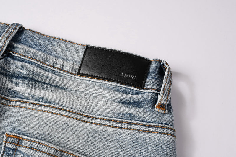 REVN Amiri Fashion Denim Shorts #6003
