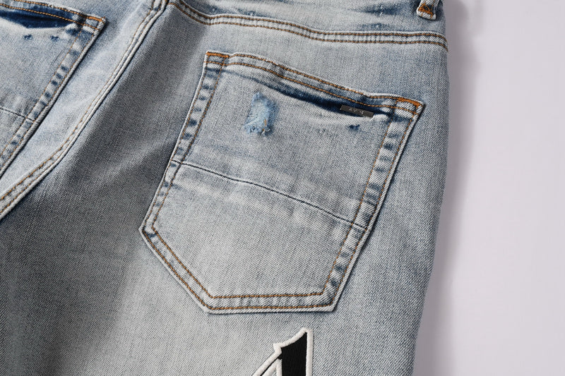 REVN Amiri Fashion Denim Shorts #6003