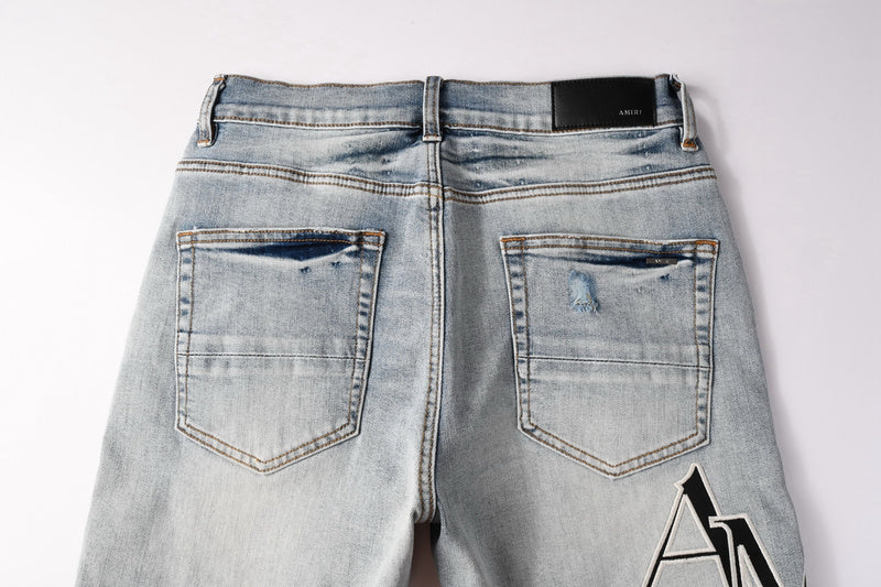 REVN Amiri Fashion Denim Shorts #6003