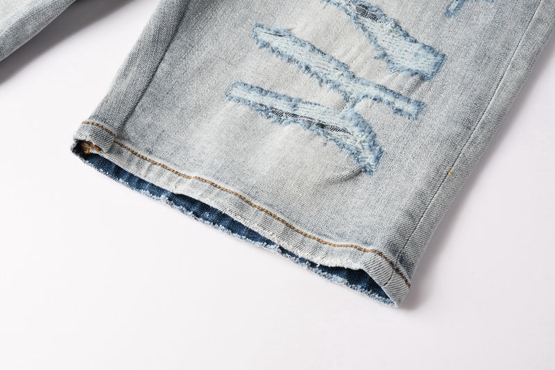 REVN Amiri Fashion Denim Shorts #6003