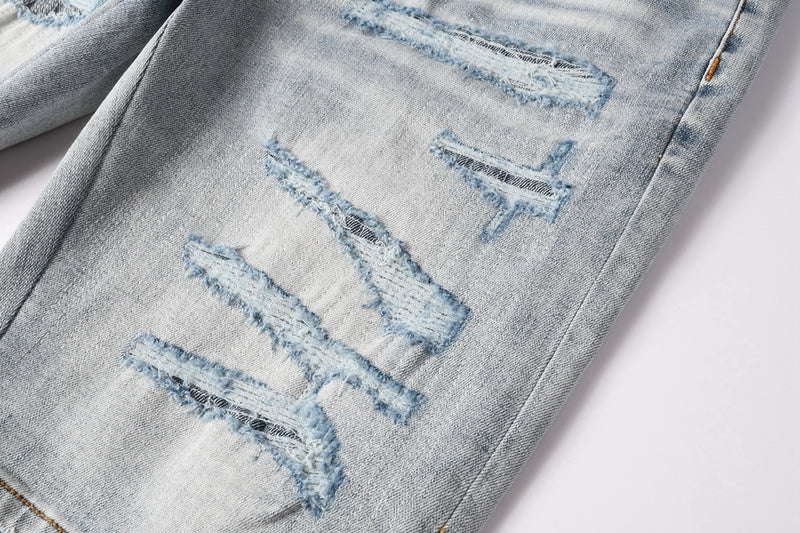 REVN Amiri Fashion Denim Shorts #6003