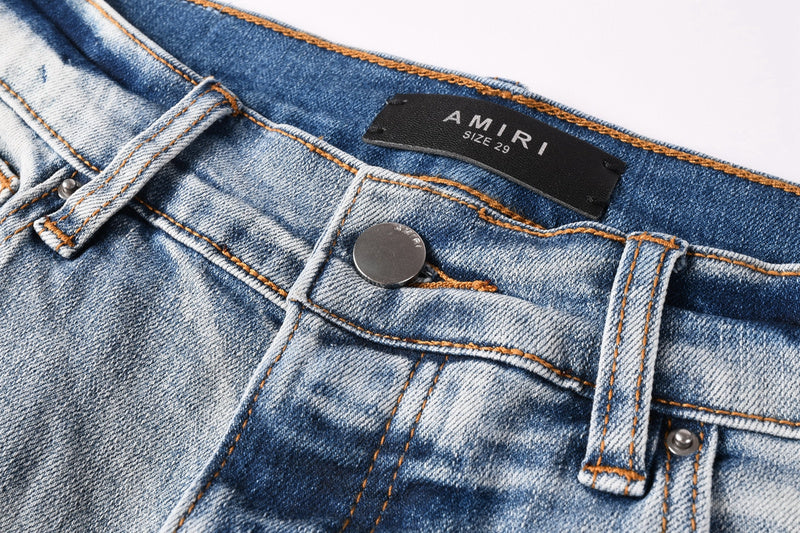 REVN Amiri Fashion Denim Shorts #6003