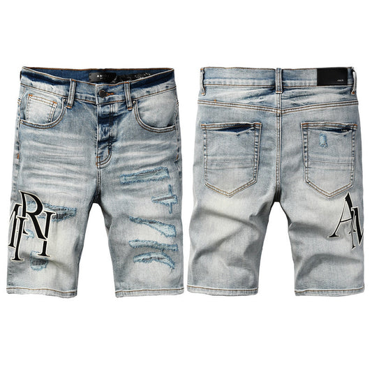 REVN Amiri Fashion Denim Shorts #6003