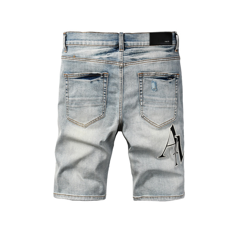 REVN Amiri Fashion Denim Shorts #6003