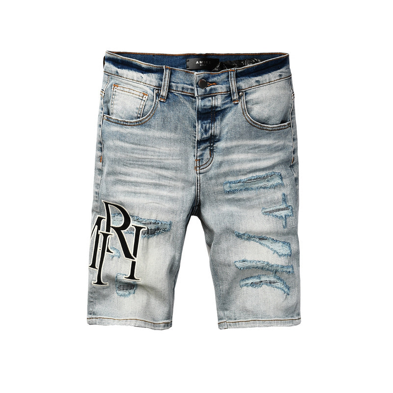 REVN Amiri Fashion Denim Shorts #6003