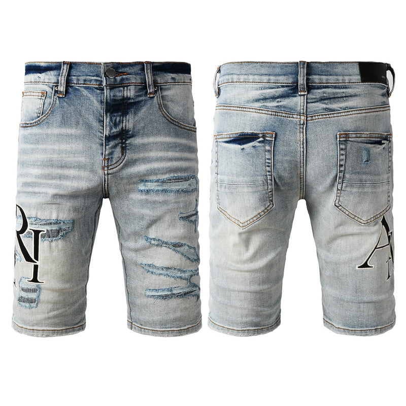 REVN Amiri Fashion Denim Shorts #6003