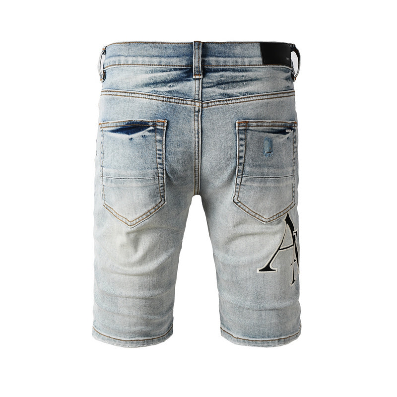 REVN Amiri Fashion Denim Shorts #6003