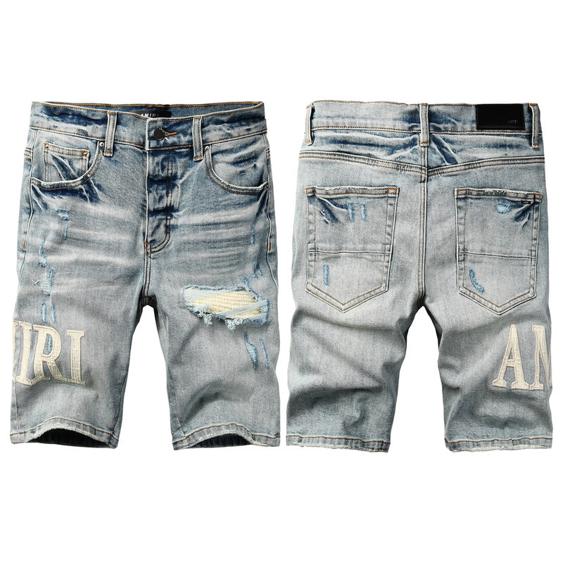 REVN Amiri Fashion Denim Shorts #6010