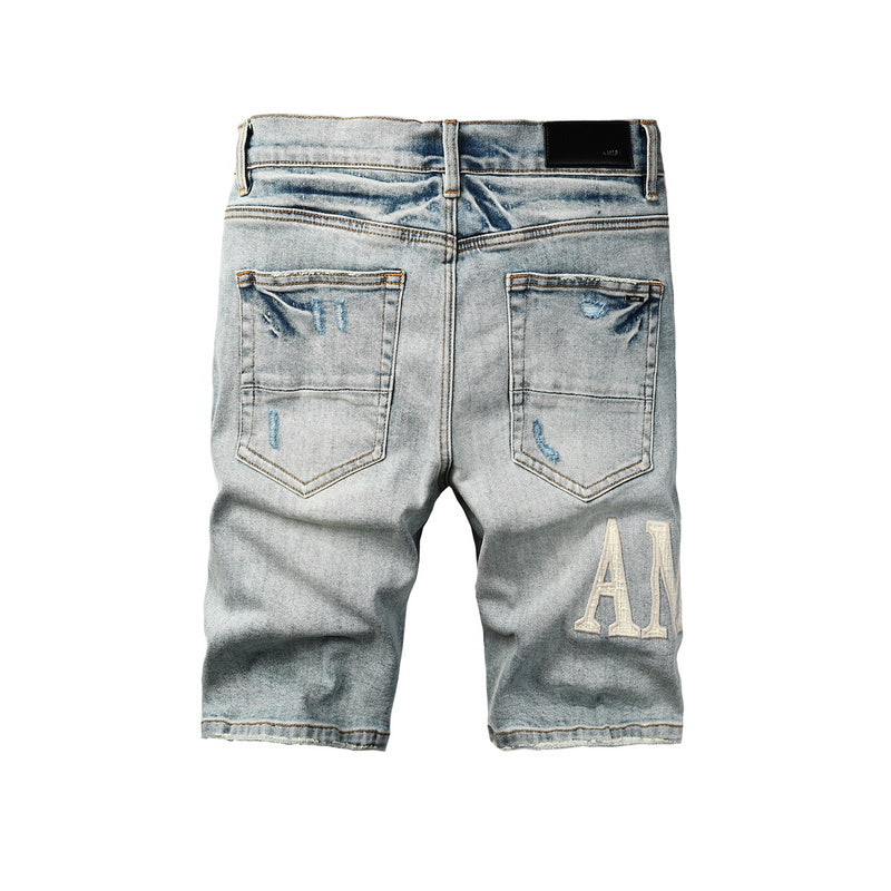 REVN Amiri Fashion Denim Shorts #6010
