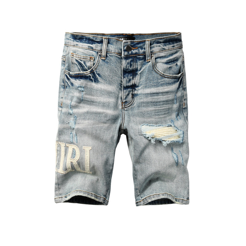 REVN Amiri Fashion Denim Shorts #6010