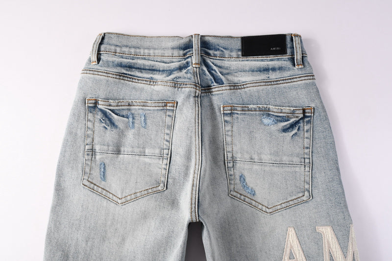 REVN Amiri Fashion Denim Shorts #6010
