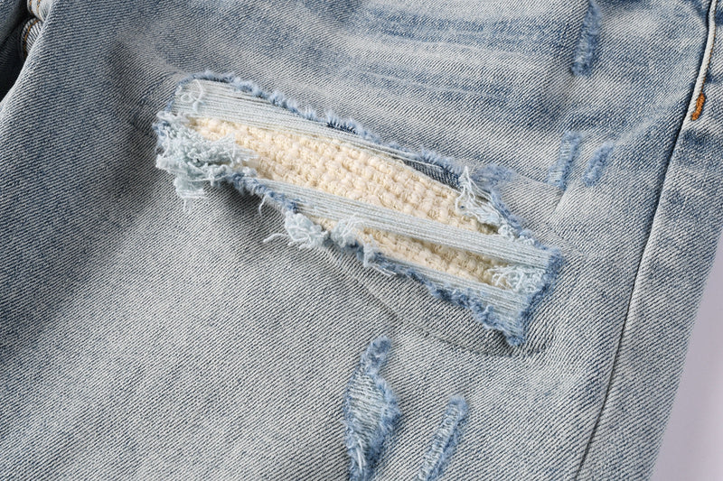 REVN Amiri Fashion Denim Shorts #6010