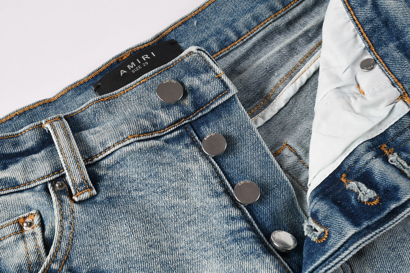 REVN Amiri Fashion Denim Shorts #6010