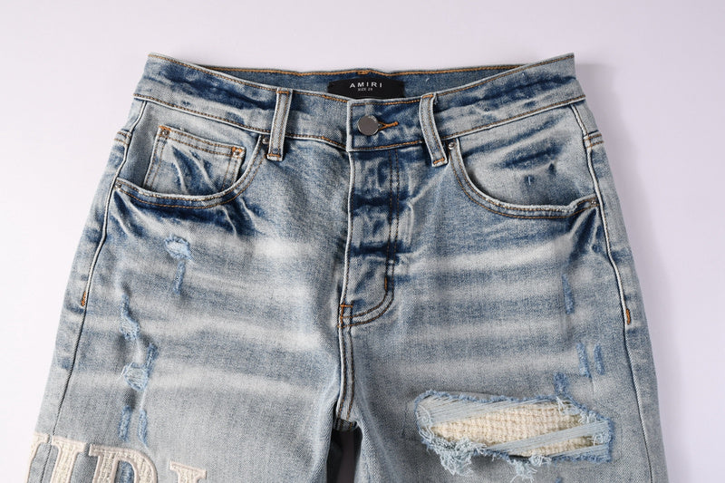 REVN Amiri Fashion Denim Shorts #6010
