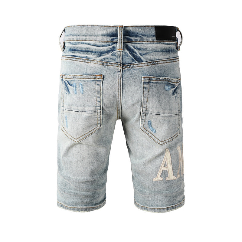 REVN Amiri Fashion Denim Shorts #6010