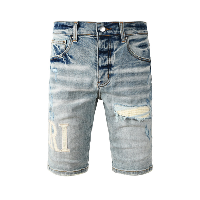 REVN Amiri Fashion Denim Shorts #6010