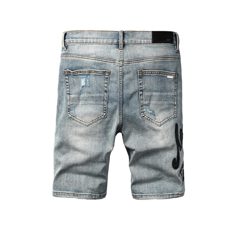 REVN Amiri Fashion Denim Shorts #6011