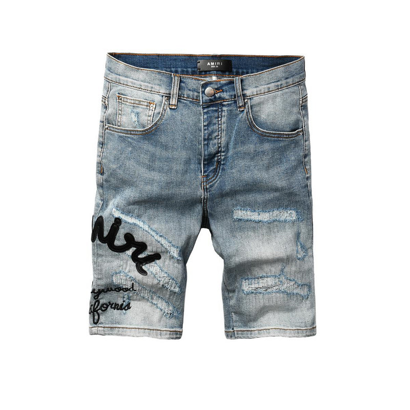 REVN Amiri Fashion Denim Shorts #6011