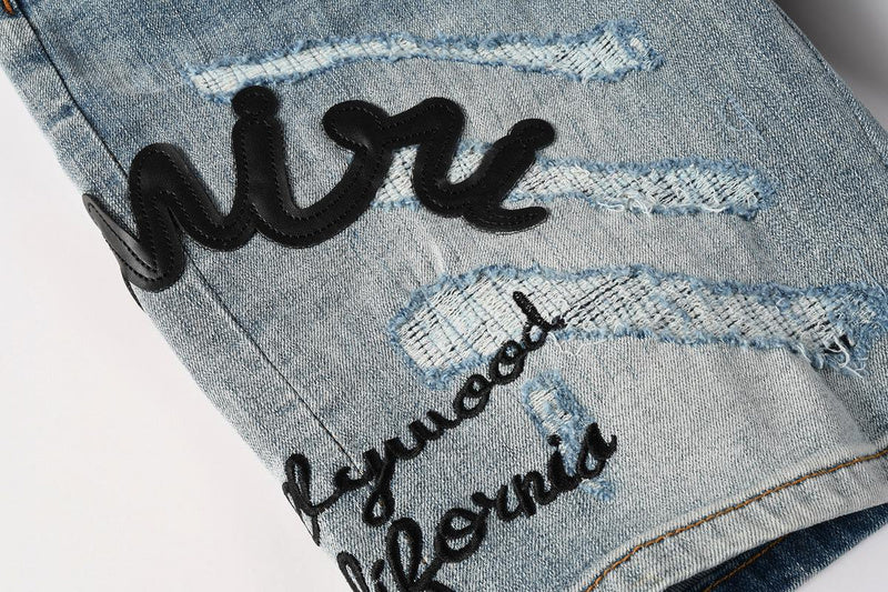 REVN Amiri Fashion Denim Shorts #6011