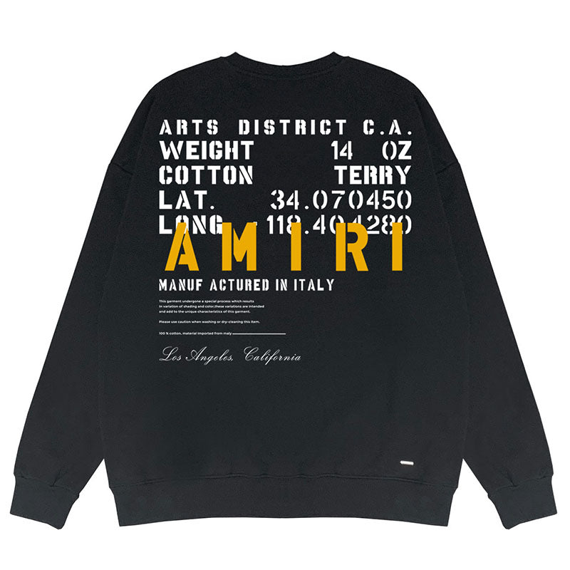 REVN Amiri Fashion Sweatshirts S054